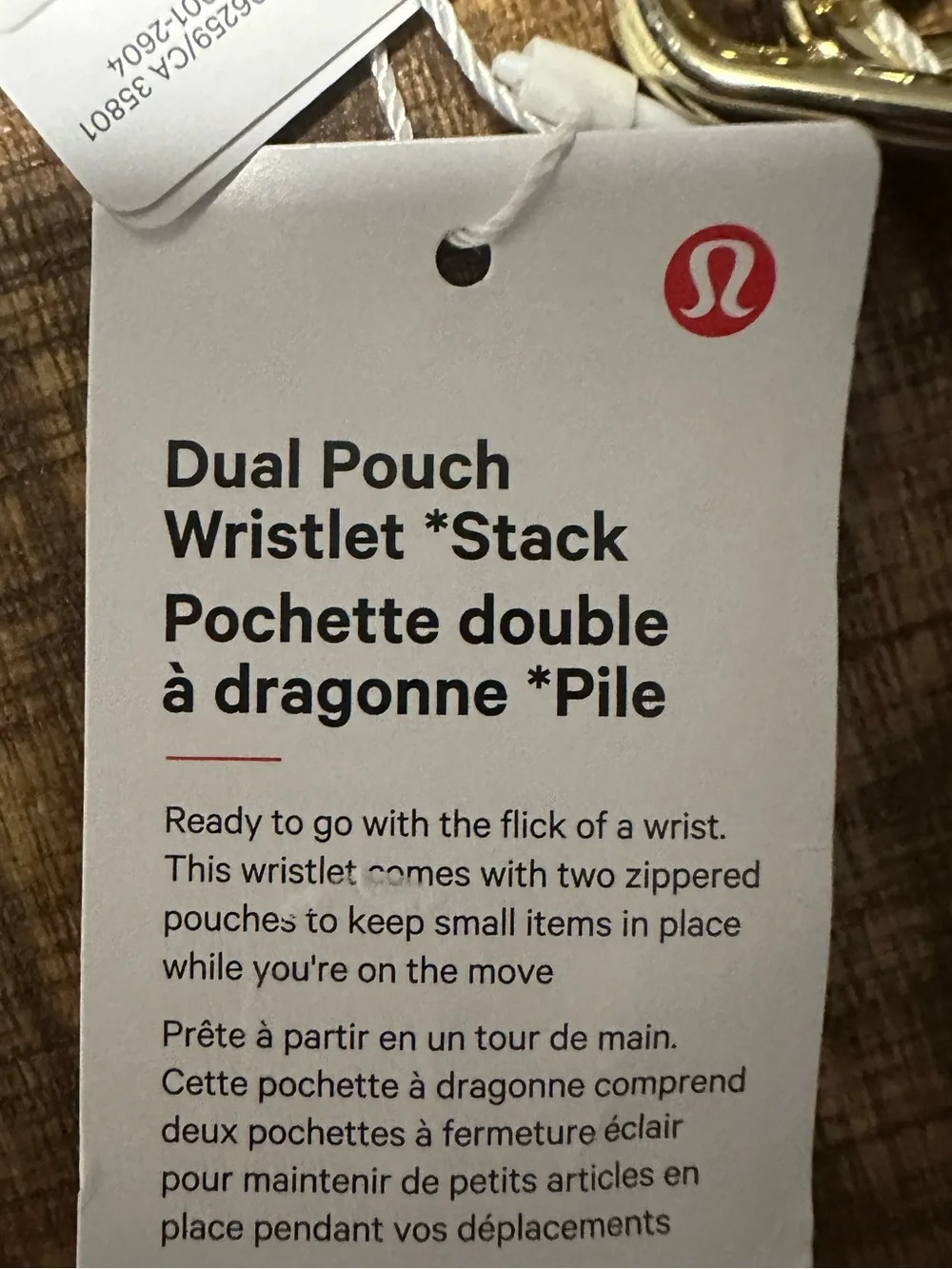 Lululemon Dual Pouch Wristlet Stack NWT